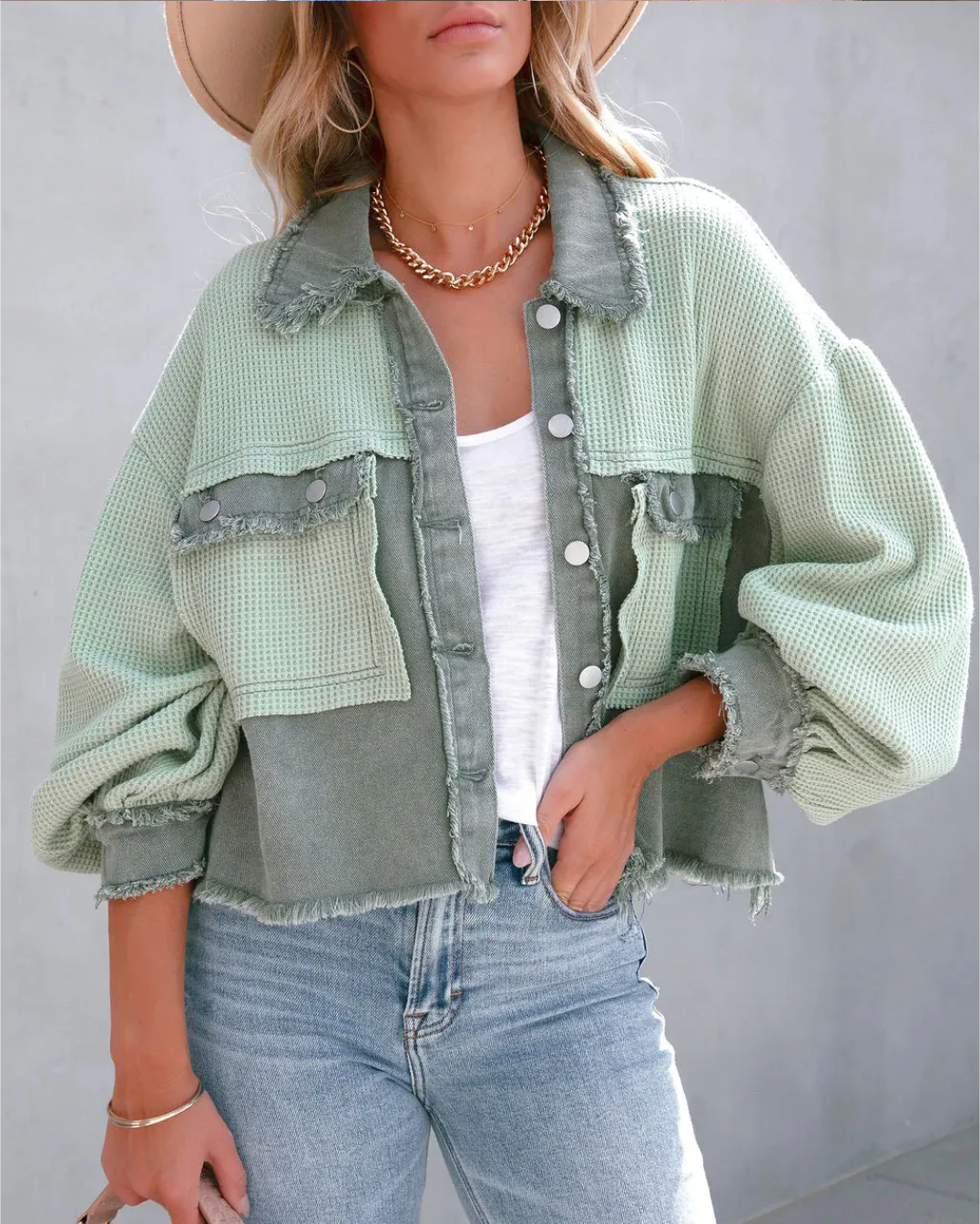 Alberta™ | Retro Patchwork Jacket