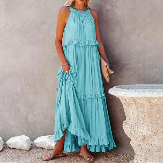 Adeleine™  | Ruffled Maxi Dress